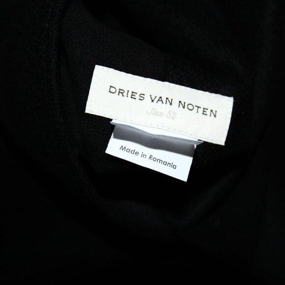 BNWT AW17 DRIES VAN NOTEN RANDY REVERSIBLE CHECKED COAT 52 - Picture 13 of 16
